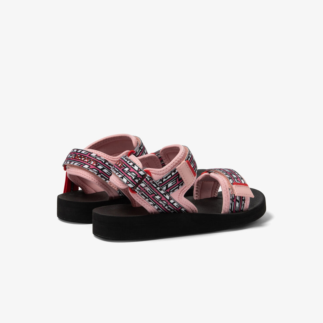 Lacoste Suruga Synthetik Sandalen Damen Hellrosa Schwarz | TVZX-78251