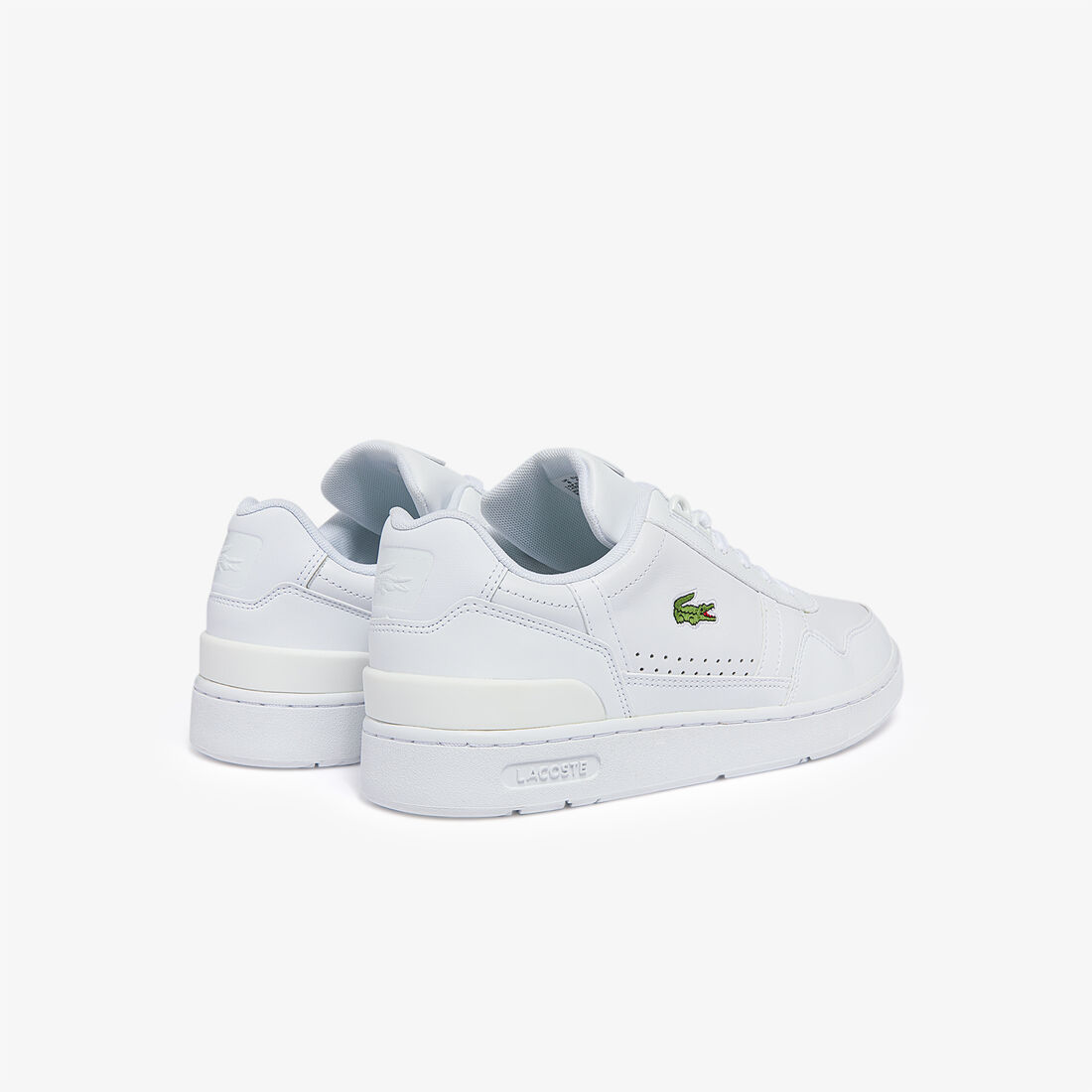 Lacoste T-clip Leder And Synthetik Sneakers Herren Weiß | IFEV-40679