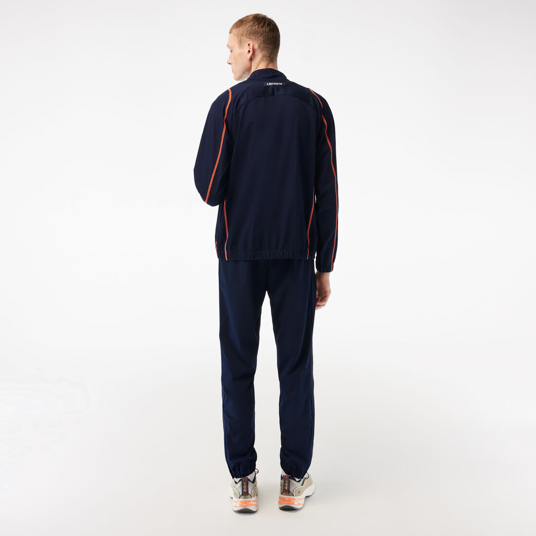 Lacoste Tennis High Neck Trainingsanzug Herren Navy | EOFJ-17609