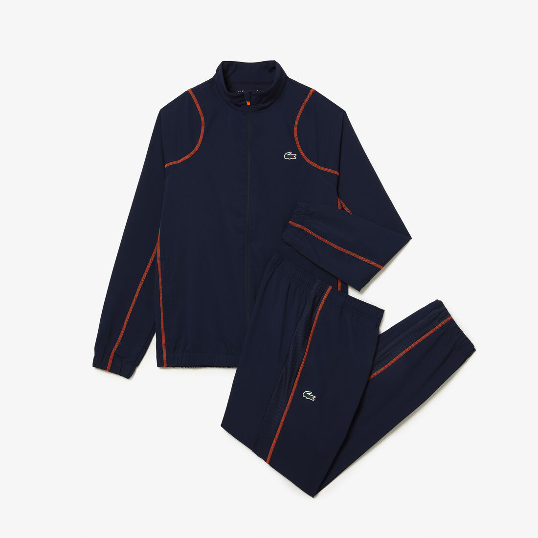 Lacoste Tennis High Neck Trainingsanzug Herren Navy | EOFJ-17609