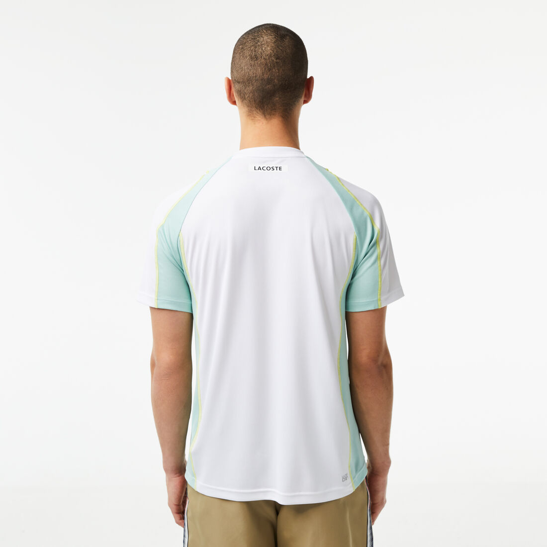 Lacoste Tennis In Tear Resistant Piqué T-shirts Herren Weiß | NBIW-32571