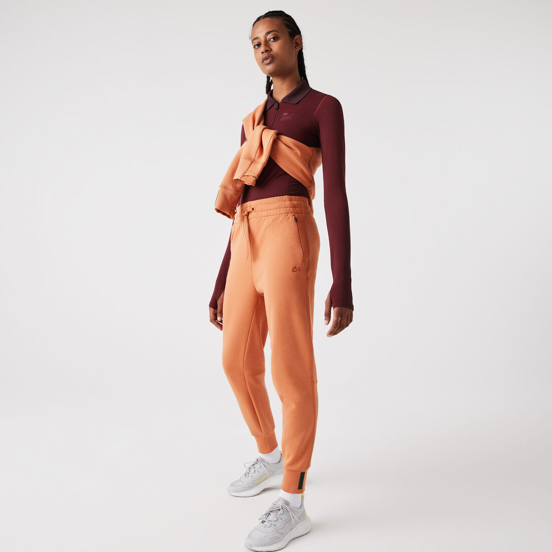 Lacoste Two-ply Sweathose Damen Orange | AILF-08367