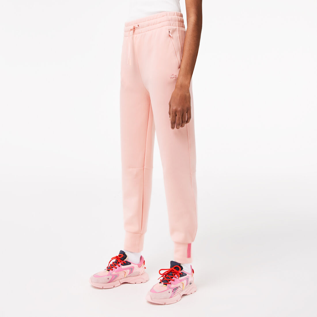 Lacoste Two-ply Sweathose Damen Rosa | ZKAC-40917