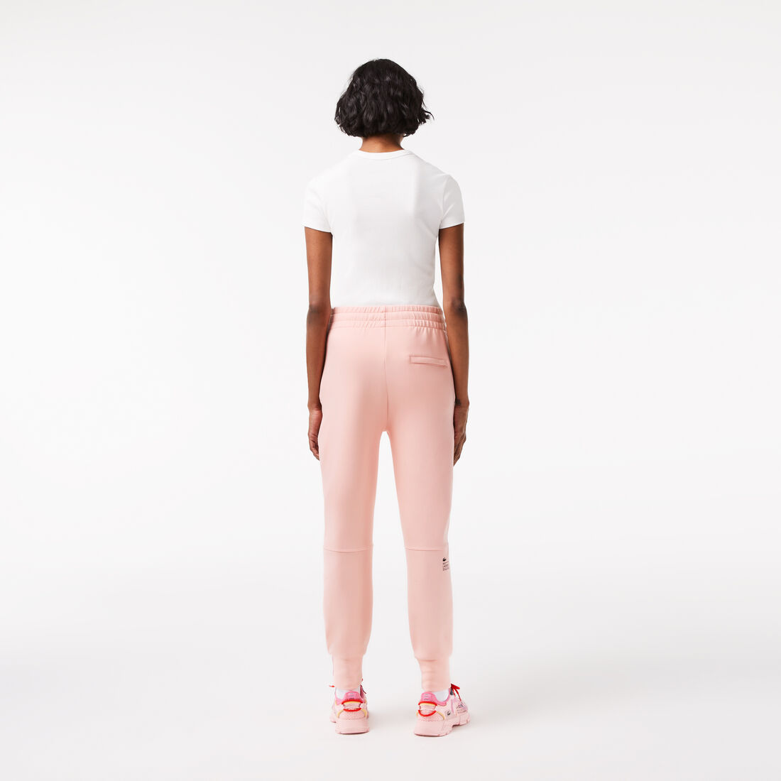 Lacoste Two-ply Sweathose Damen Rosa | ZKAC-40917