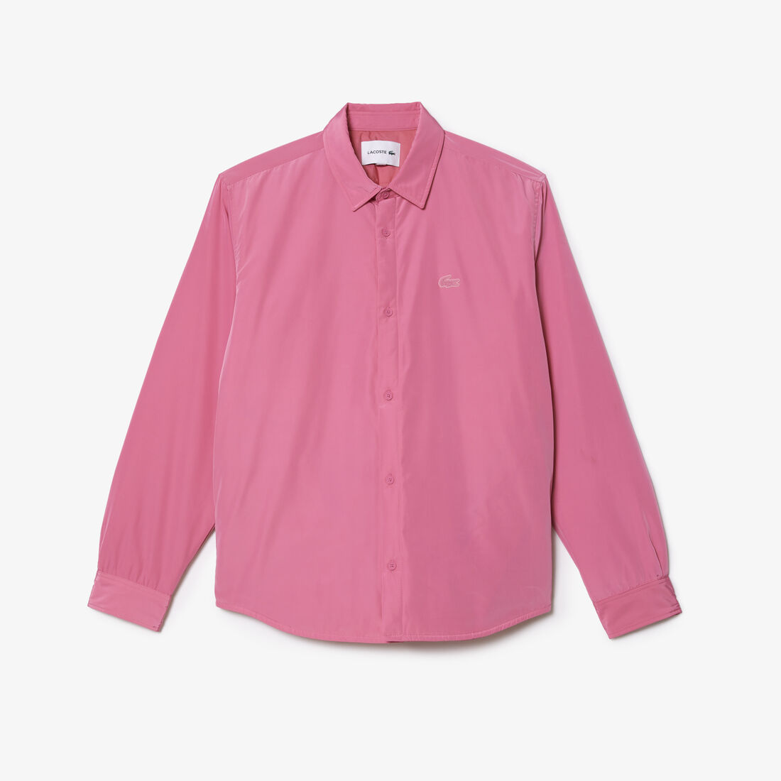 Lacoste Wasser Repellent Overshirt Hemd Herren Rosa | MEUT-43810