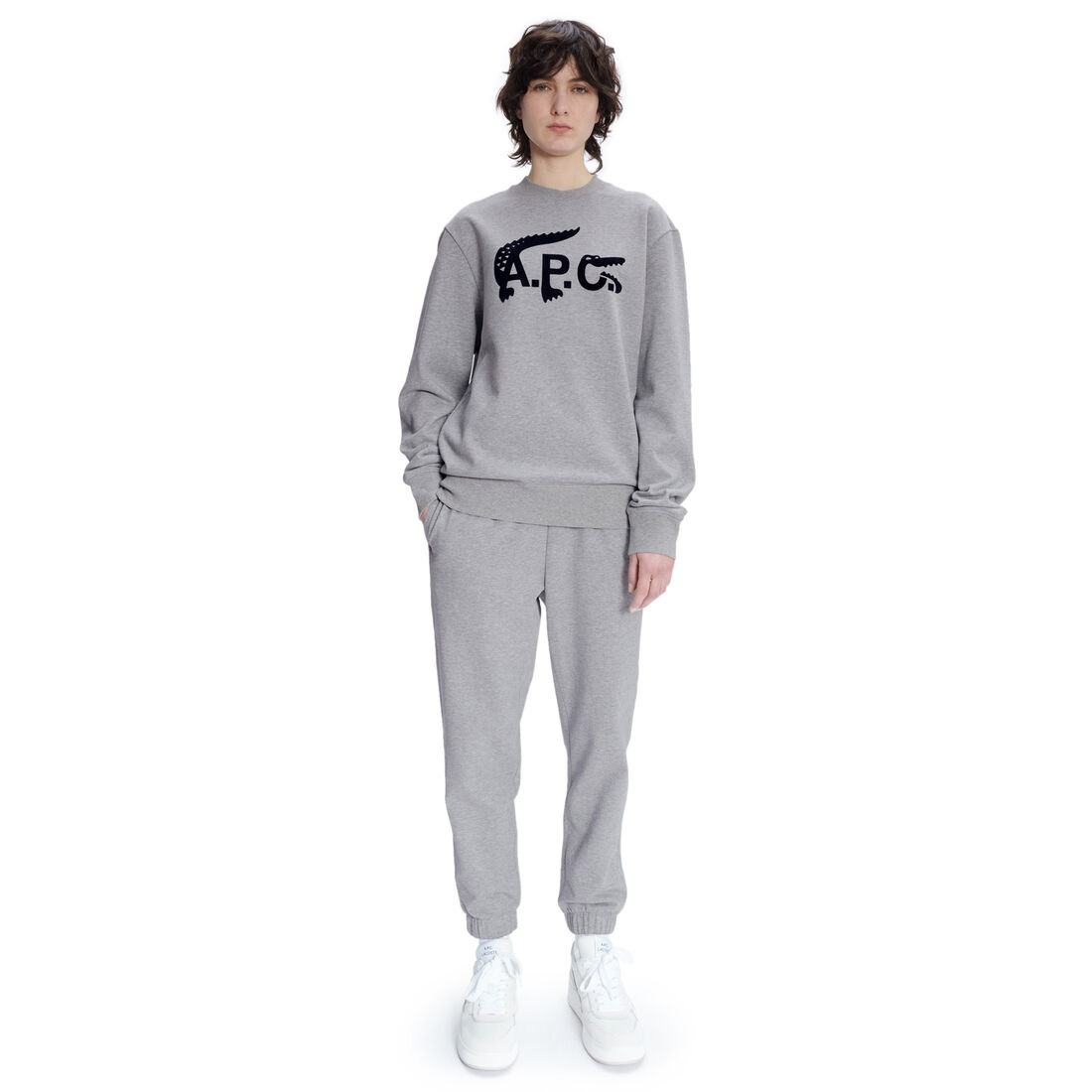 Lacoste X A.p.c. Baumwoll Fleece Sweathose Damen Mehrfarbig | SXFM-96823