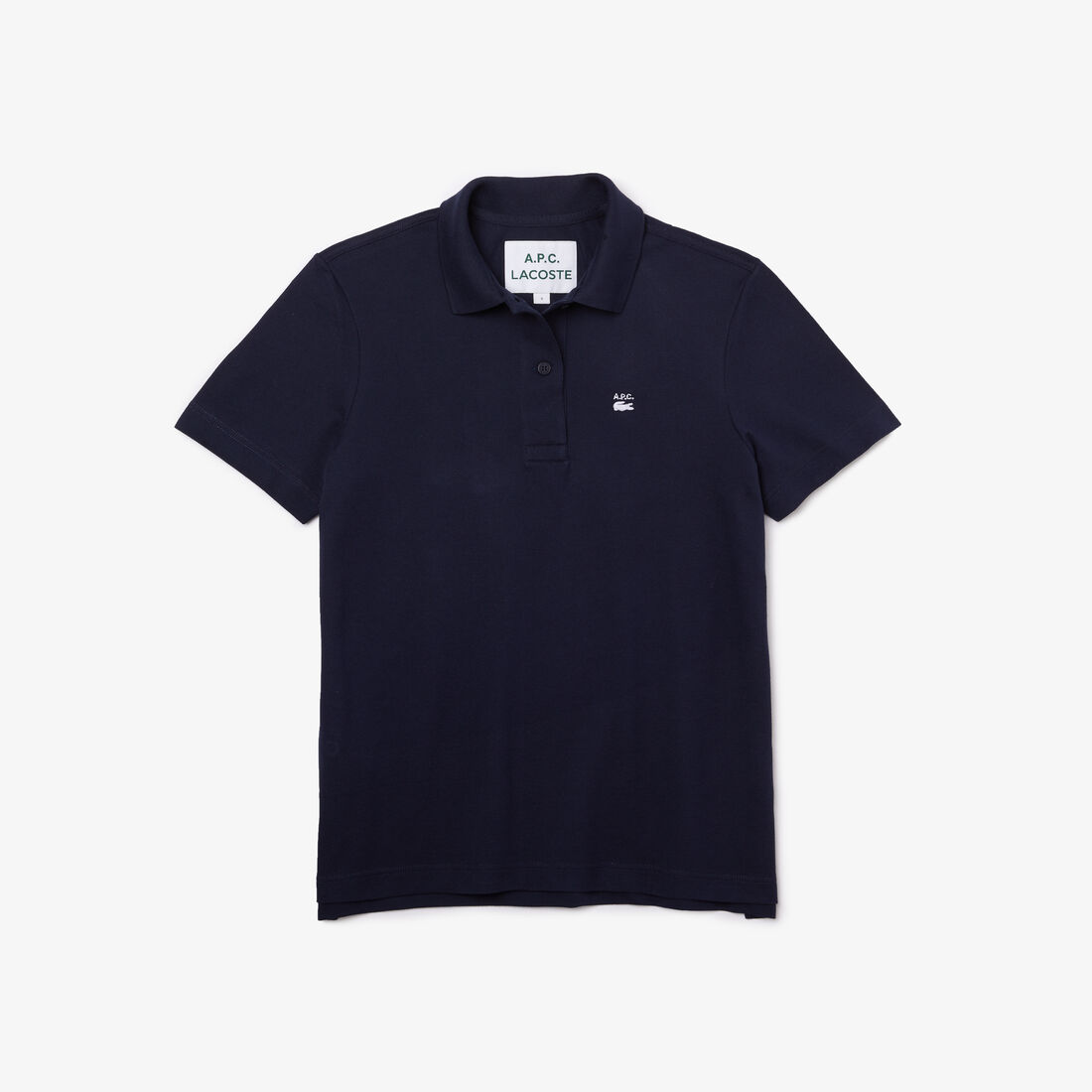 Lacoste X A.p.c. Loose Fit Baumwoll Petit Piqué Polo Shirts Damen Blau | SKFG-31469