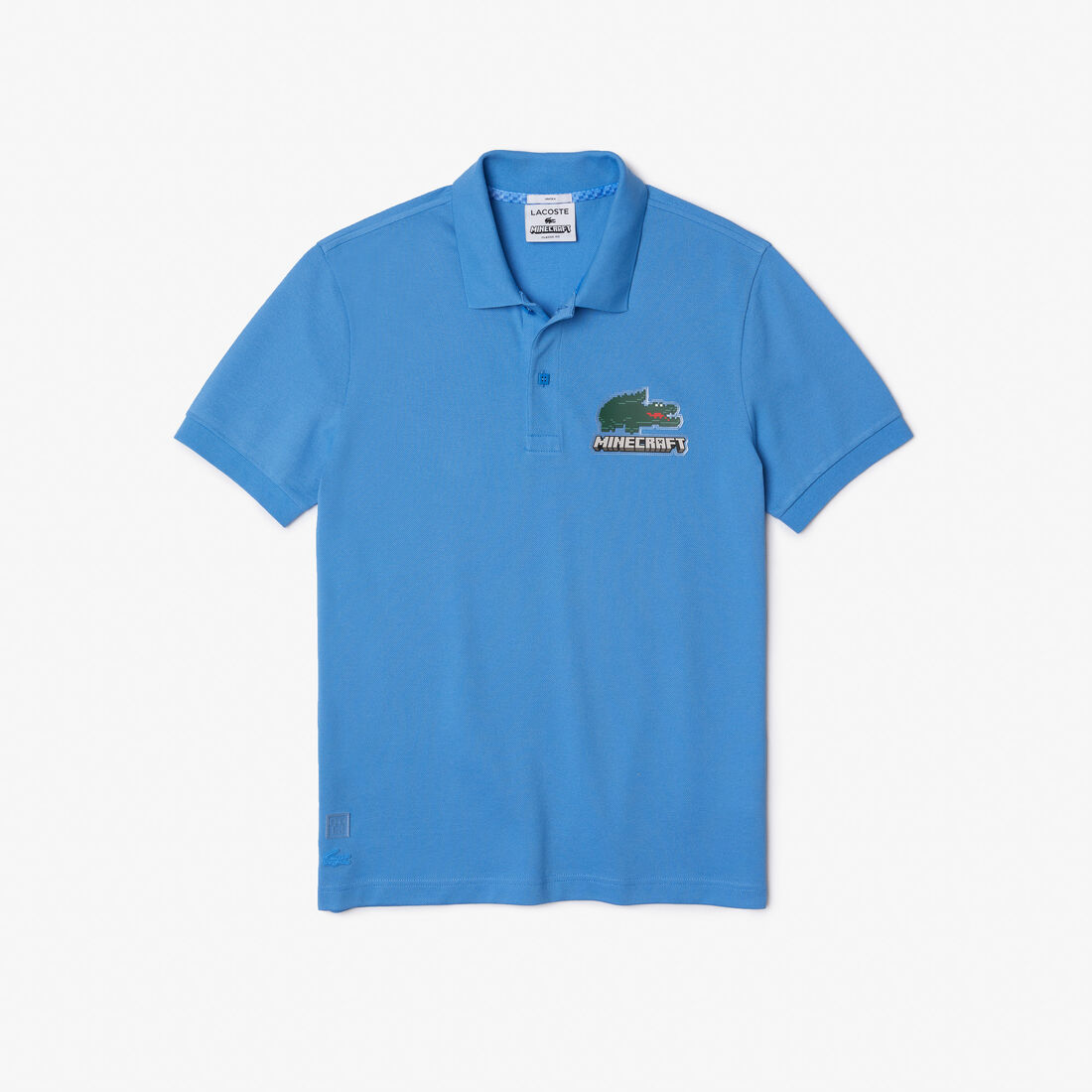 Lacoste X Minecraft Klassische Fit Organic Baumwoll Polo Shirts Damen Blau | TYZU-19276