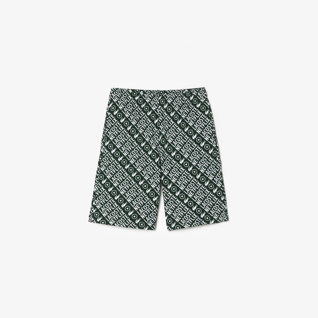 Lacoste X Netflix Organic Baumwoll Print Kurze Hose Damen Grün | KDAG-23906