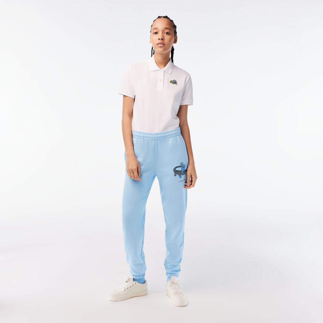 Lacoste X Netflix Super Soft Track Hose Damen Blau | YXHT-51960